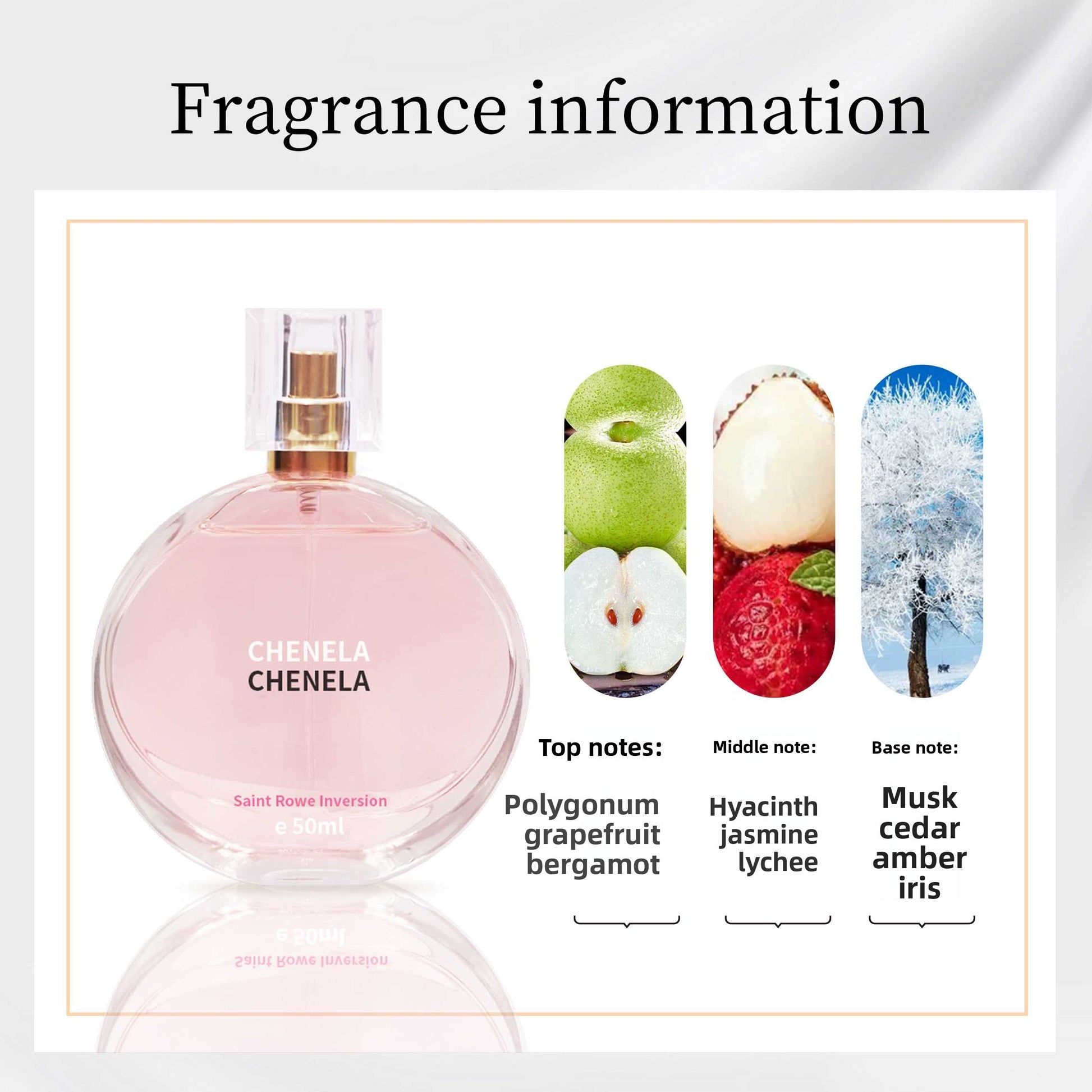 Encounter Perfume Line Soft Fragrance Pink Green Yellow 50ML
